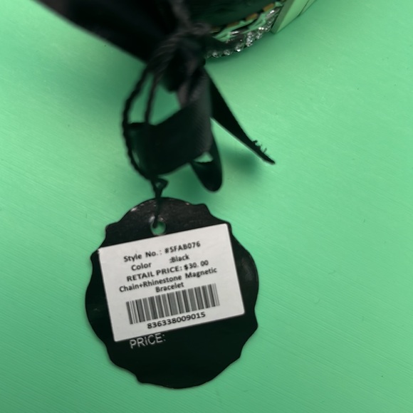 Sergio Feretti Chain Rhinestone Bracelet - Picture 7 of 7